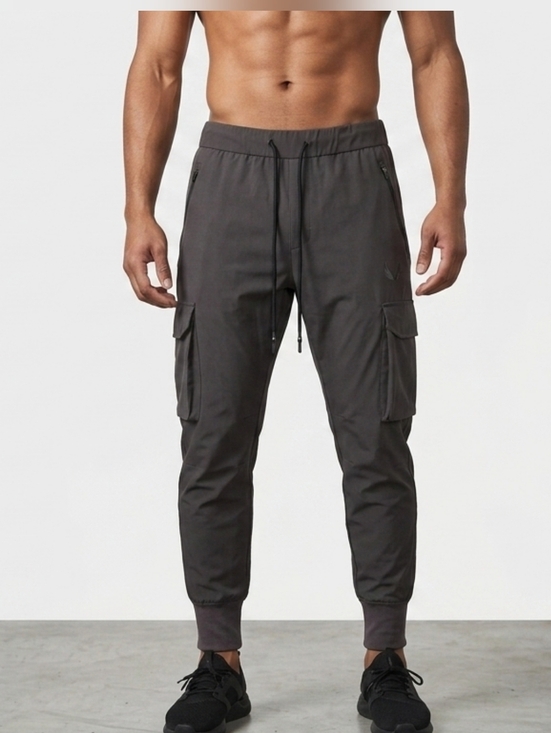 ASRV Other - ASRV DSG-0437 Men’s XS Gray Tech Cargo Joggers Tapered Performance Pants